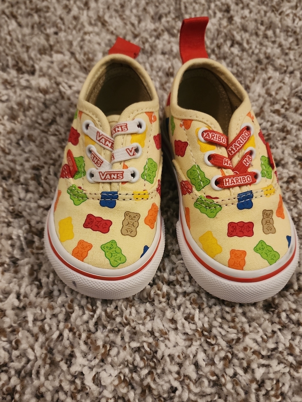 Vans x Haribo Toddler Slip Ons, Size 4.5, Preowned But VGUC